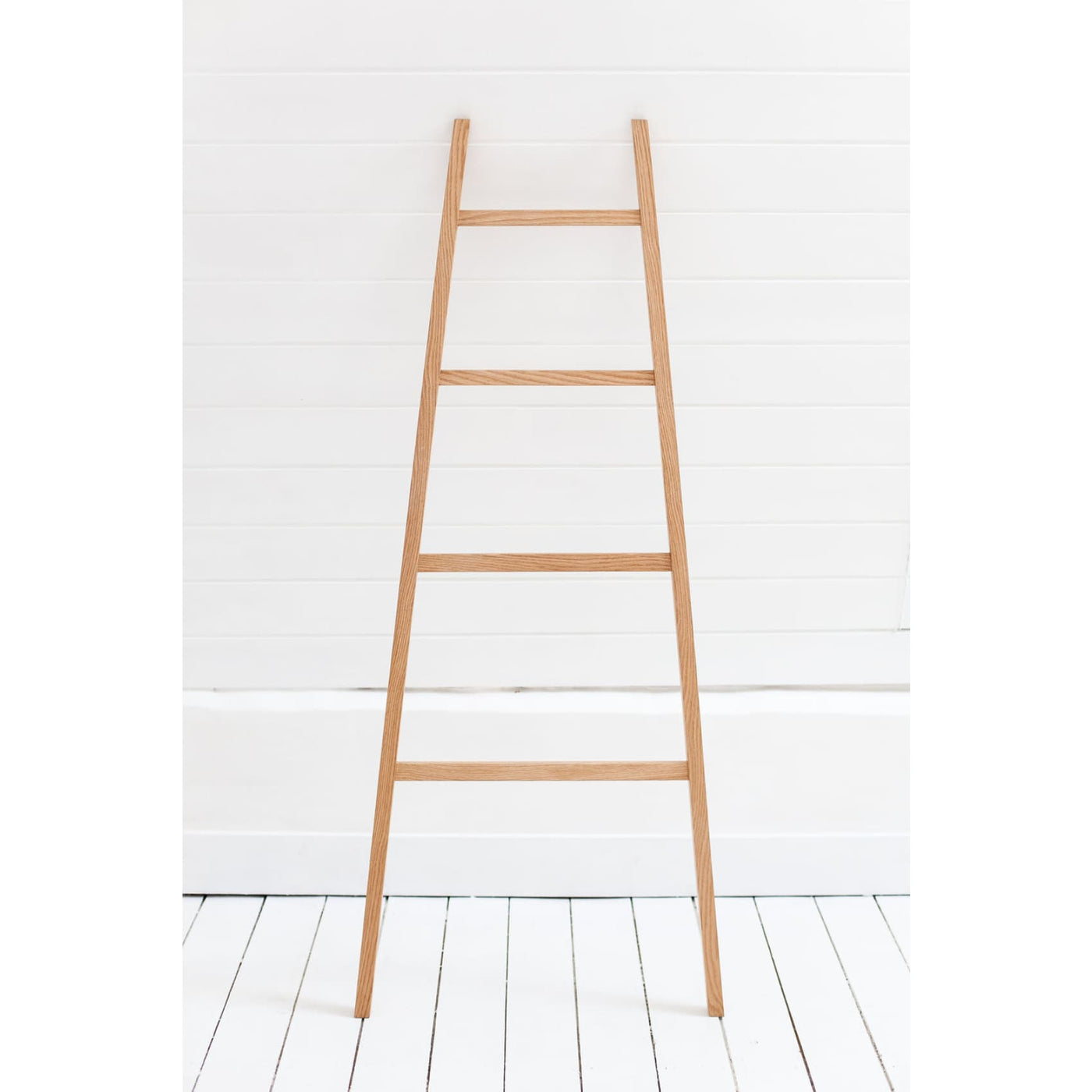 Cora Firth - Handmade Towel & Blanket Ladder in Ash or Oak - Oak